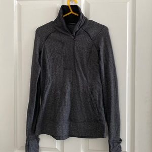 Lululemon Think Fast Pullover Herringbone